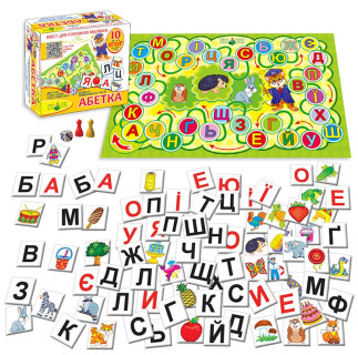 Детская развивающая игра-квест "Абетка" 84412, 10 игр в 1