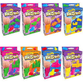 Кинетический песок KidSand KS-05, 200 г в наборе