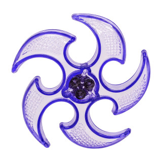 Летающий бумеранг SB2306(Violet) резина, со светом, 15 см, в пакете