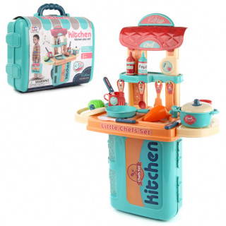УЦЕНКА!!! Игровой набор кухня 008-976A-UC плита, мойка, посуда, продукты
