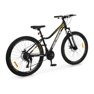 Велосипед детский "BALANCE" BL-27508, 27,5 дюймов, черно-золотой