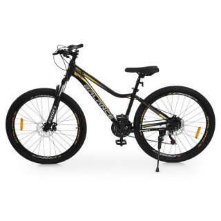 Велосипед детский "BALANCE" BL-27508, 27,5 дюймов, черно-золотой