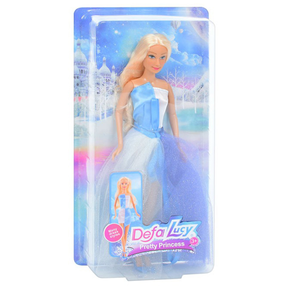 УЦІНКА! Дитяча іграшкова Лялька Bambi 8456(Blue)-UC у бальній сукні - гурт(опт), дропшиппінг 