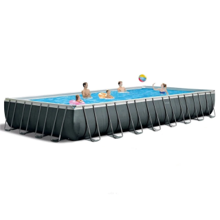 Бассейн каркасный "PREMIUM POOL" INTEX 26378 фильтр-насос, лестница, подстилка, тент
