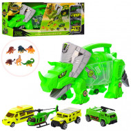 Дитячий ігровий набір динозавр з машинками SY9917 з машинками і фігурками
