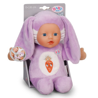 Мягконабивная кукла Зайчик BABY born 837443 серии "For babies", 26 см