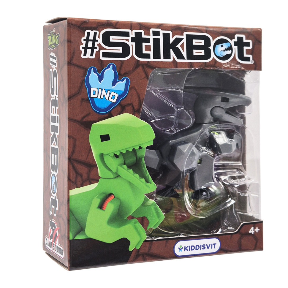 Фігурка для анімаційної творчості Паразауролоф Stikbot TST622DN_UAKD-5(Grey) - гурт(опт), дропшиппінг 