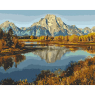 Картина по номерам без подрамника "Горное озеро" Art Craft 11013-ACNF 40х50 см