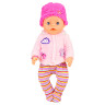 Детская кукла-пупс BL037 в зимней одежде, пустышка, горшок, бутылочка опт, дропшиппинг