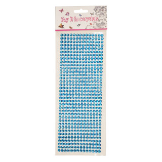 Наклейки декоративные XY-004(LIght-Blue) на планшетке 504 шт