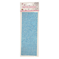 Наклейки декоративные XY-004(LIght-Blue) на планшетке 504 шт