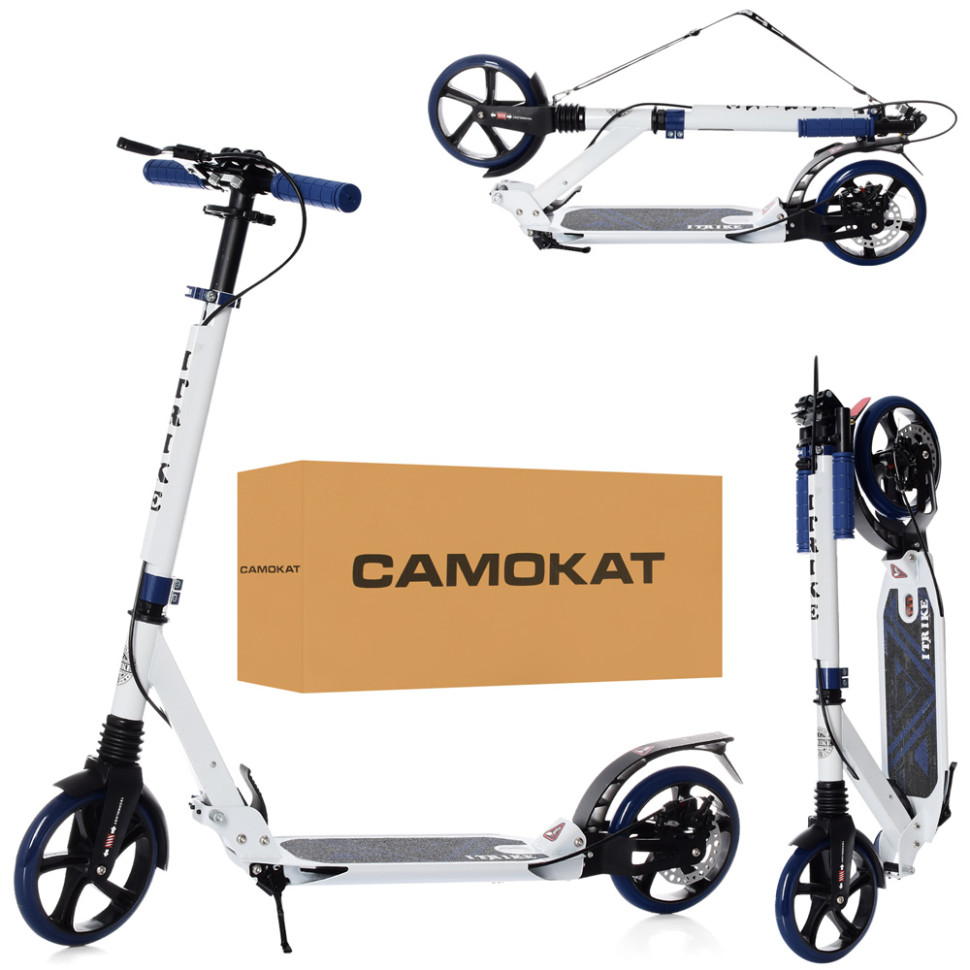 Самокат міський iTrike SR2-018-11-WBL дорослий - гурт(опт), дропшиппінг 