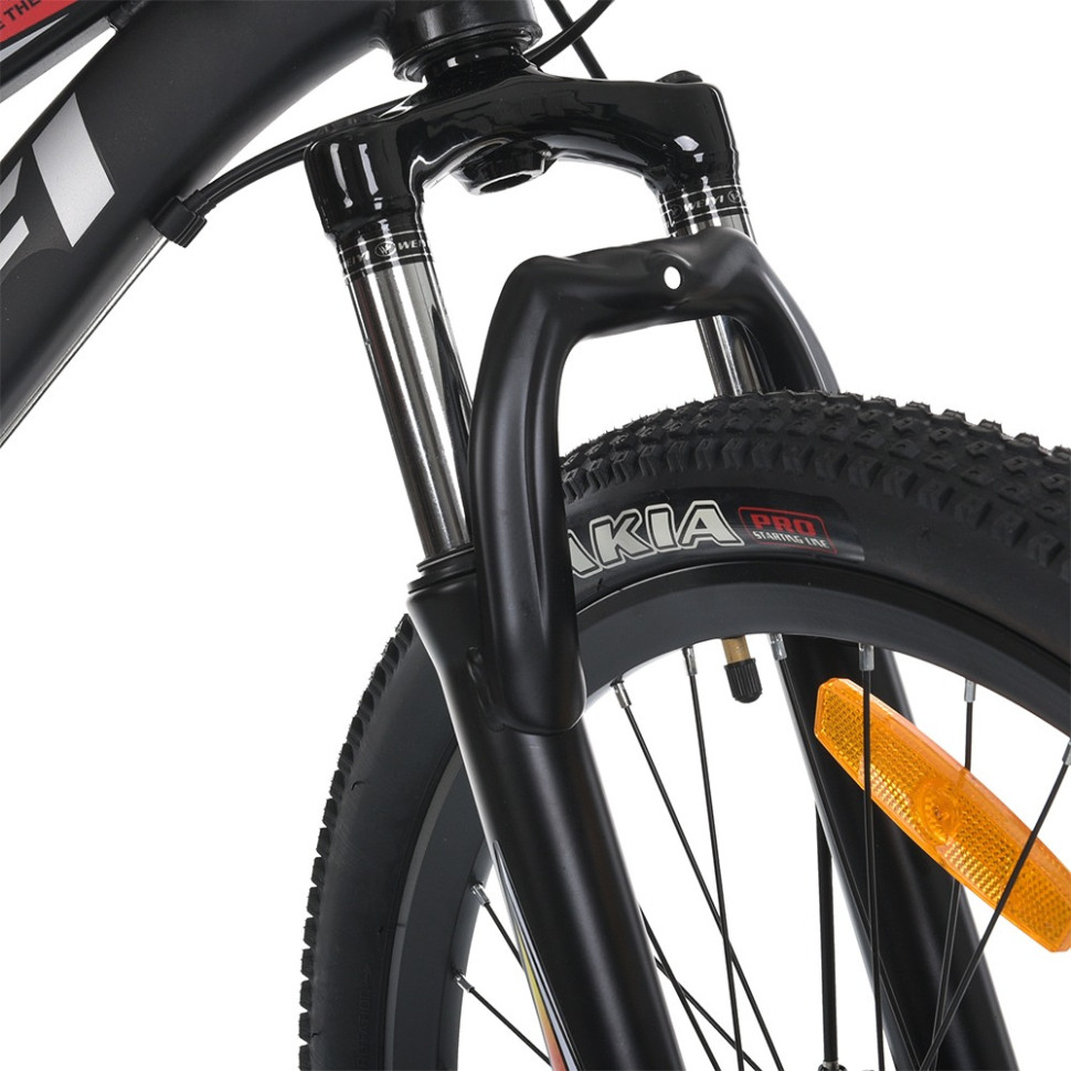 Велосипед MTB2401-3, 24 дюймів, алюмінієва рама 11 Shimano 21SP фуксія - гурт(опт), дропшиппінг 