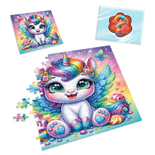 Детские пазлы с сюрпризом "Единорожка"1 VT8030-01, 180 деталей
