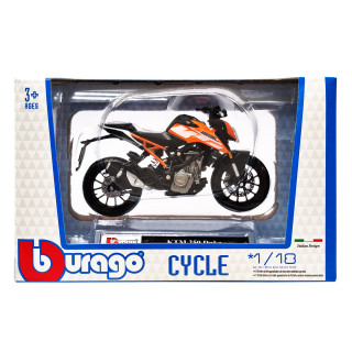 Детская модель Мотоцикла "KTM 250 Duke" Bburago 18-51030-4 масштаб 1:18
