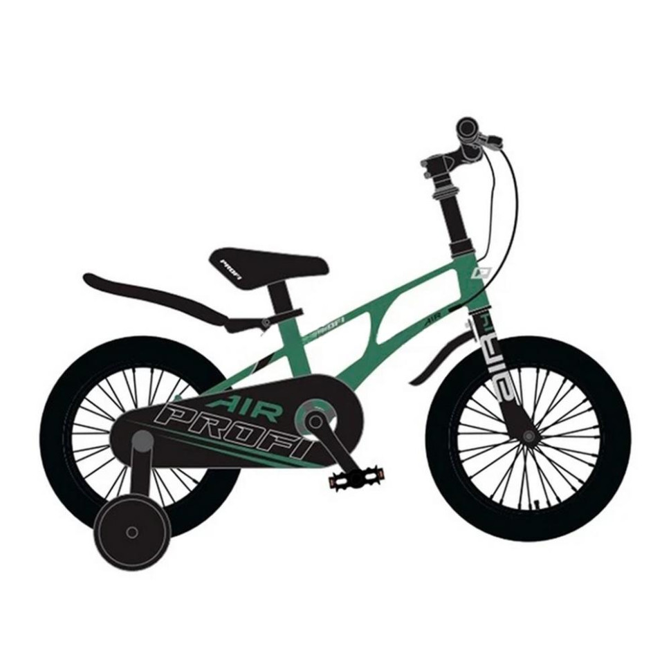 Велосипед детский двухколесный AIR Standart Plus MB 161060 dark green 16 дюймов опт, дропшиппинг