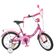 Велосипед дитячий PROF1 Y1616 16 дюймів, рожевий