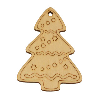 Набор для творчества новогодний Роспись акриловыми красками "Шар и елка" Умняшка НГ-002/4