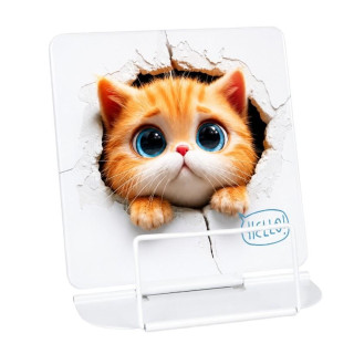 Подставка для книг "Котик Hello" L8605-1 металлическая