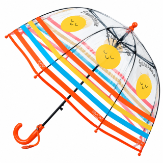 Детский зонт MK 5270(Orange), длина 65 см, трость 62,5 см, диаметр 72 см