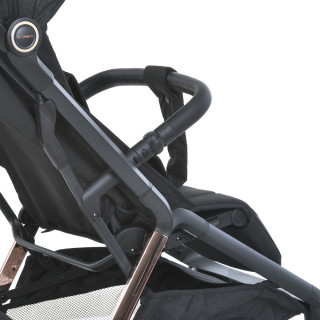 Детская прогулочная коляска BEYA ME 1127-G Black Leo
