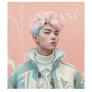 Тетрадь общая "It must be love" 036-3290K-4 в клетку, 36 листов