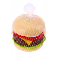 Детская игрушка "Гамбургер-пирамидка" ТехноК 8690TXK, 7 деталей