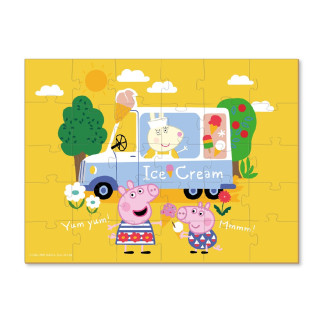 Детский пазл "Peppa Pig: Мороженое" 200300, 30 элементов