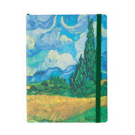 Планер-записная книжка Ван Гог "Пшеничное поле с кипарисом" 22402-KR мягкий переплет, 192 страницы