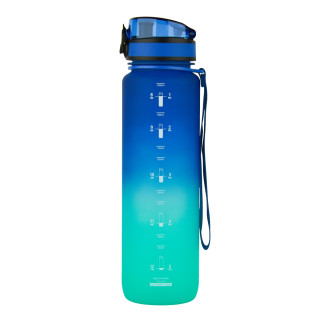 Пляшка для води UZSPACE 3038(Blue-Green) 1000 мл, синьо-зелена