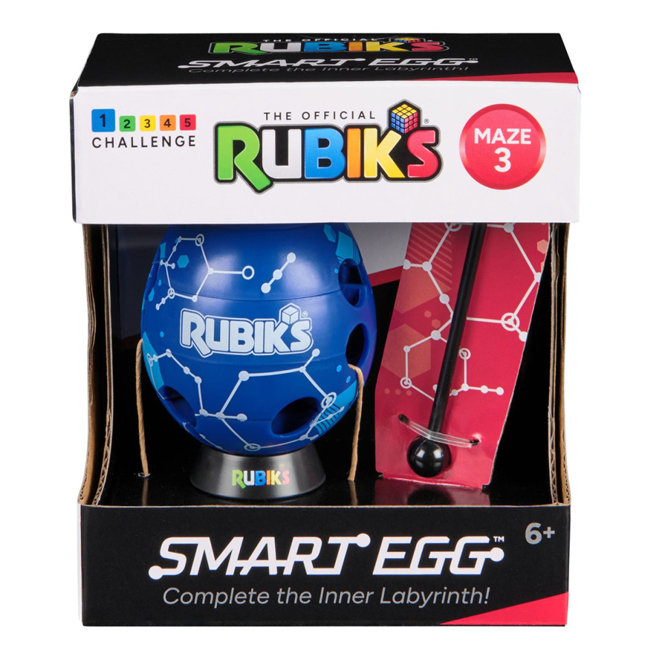 Развивающая Головоломка Смарт-яйцо Rubik's 6071681(Blue) палочка, подставка опт, дропшиппинг