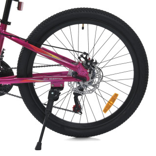 Велосипед MTB2601-3, 26 дюймов, алюминиевая рама 13 Shimano 21SP фуксия