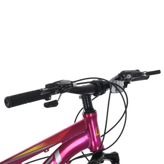 Велосипед MTB2601-3, 26 дюймов, алюминиевая рама 13 Shimano 21SP фуксия