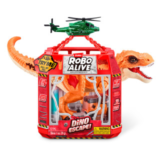 Интерактивный игровой набор "Побег динозавра" Pets & Robo Alive 71127 со звуком