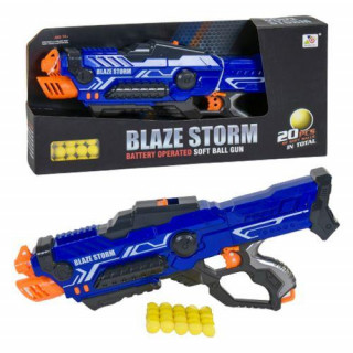 Детский бластер с мягкими пулями ZC7117 круглые мягкие патроны