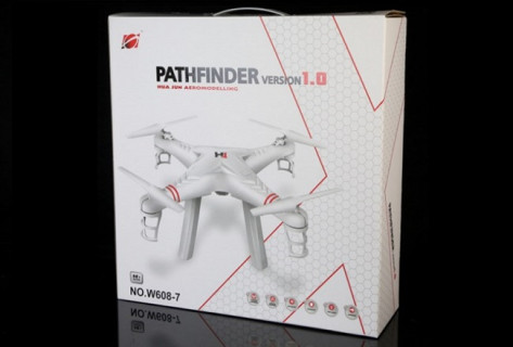 Квадрокоптер на радиоуправлении W608-7 из пенопласта