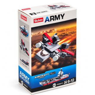 Детский конструктор "Aircraft carrier" M38-B0661-3, 32 детали