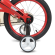 Велосипед дитячий LANQ WLN1639D-T-3 16 дюймів, червоний - гурт(опт), дропшиппінг 