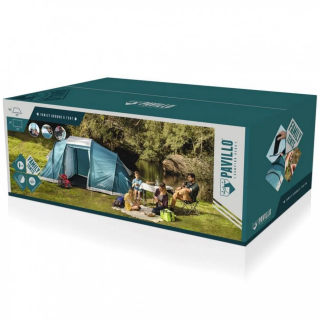 Палатка туристическая шестиместная BW 68094 с навесом