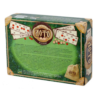 УЦЕНКА!!! Настольная игра "Лото дорожное" Бочата Danko Toys DTG51U-UC карточки, бочонки, фишки, мешочек
