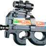 Автомат світло-звуковими ефектами FN P90 - гурт(опт), дропшиппінг 