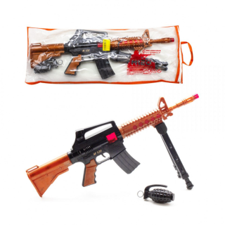 Автомат-трещотка "M16" 805, с гранатой 