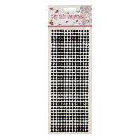 Наклейки декоративные XY-004(Black) на планшетке 504 шт