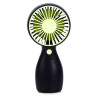 Портативний ручний вентилятор MK 5663-2(Green) 13 см, акумулятор, USB зарядне - гурт(опт), дропшиппінг 
