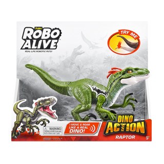 Інтерактивна іграшка Раптор Pets & Robo Alive 7172 зі звуком
