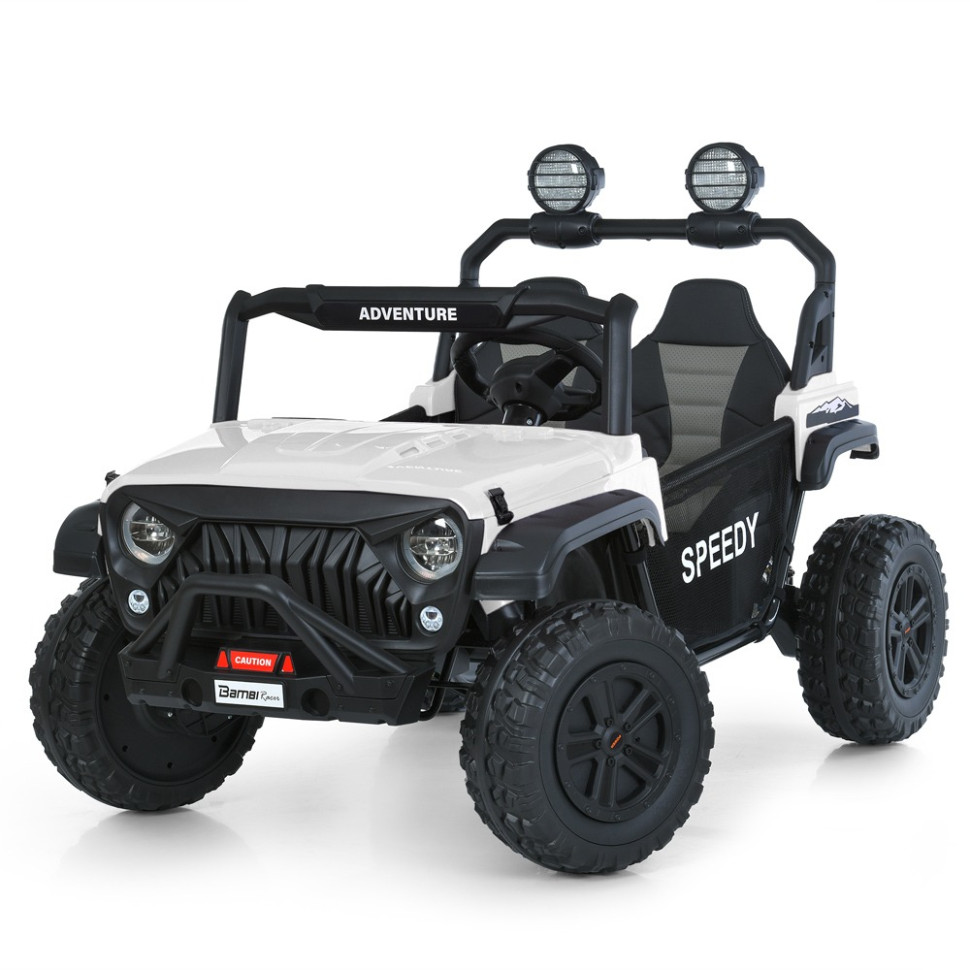 Дитячий електромобіль Джип M 6206EBLR-1(24V) до 60 кг - гурт(опт), дропшиппінг