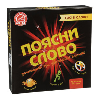 Настольная игра "Обьясни слово" Arial 910800-U игра в слова, укр