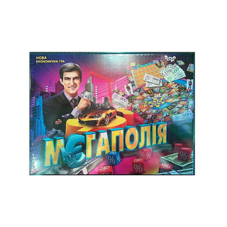 Настольная экономическая игра "Мегаполия" DTG6U украинский язык, от 2 до 4 игроков