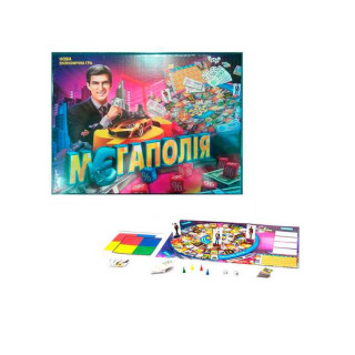 Настольная экономическая игра "Мегаполия" DTG6U украинский язык, от 2 до 4 игроков