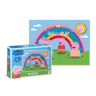 Детский пазл "Peppa Pig: Игра в лужах" 200303, 30 элементов